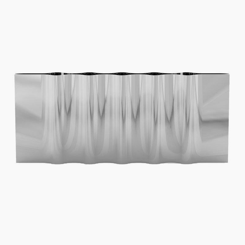 Ripply Candle Stainless Steel Holder (국내 재고)