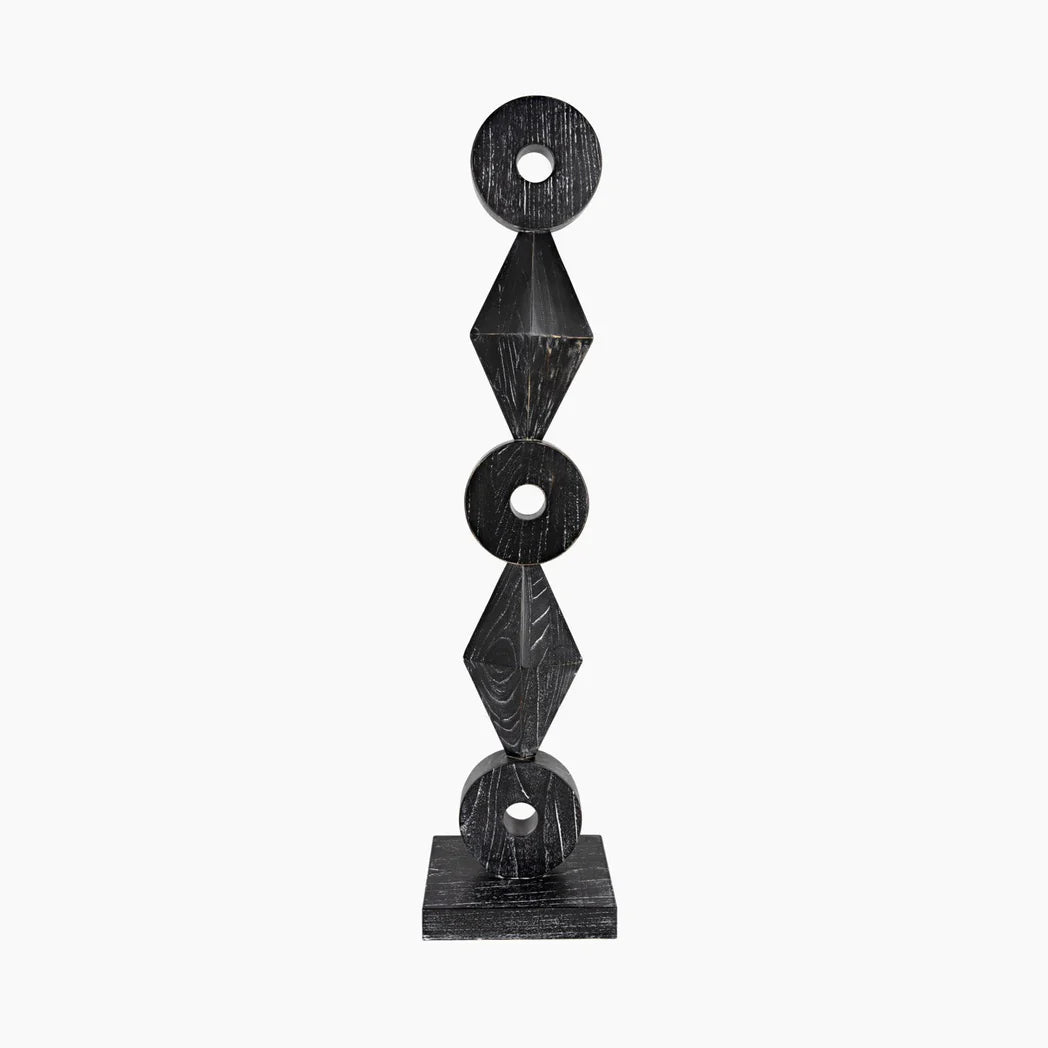 BLAKELY SCULPTURE, CINDER BLACK