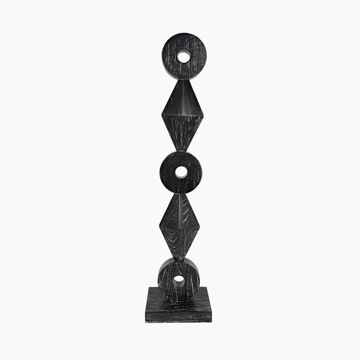 BLAKELY SCULPTURE, CINDER BLACK