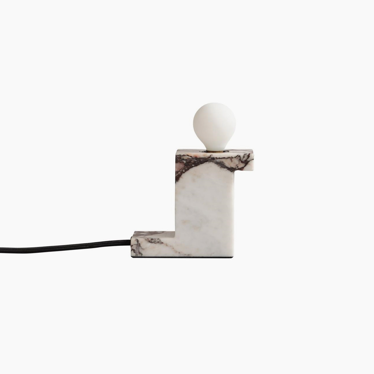 Brick Lamp, Tall - Calacatta