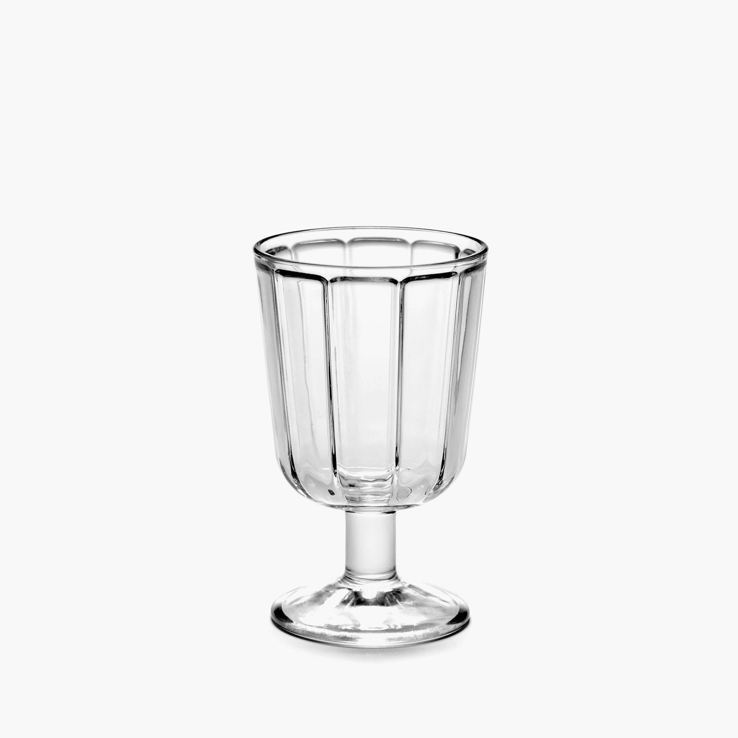 Transparent White Wine Glass