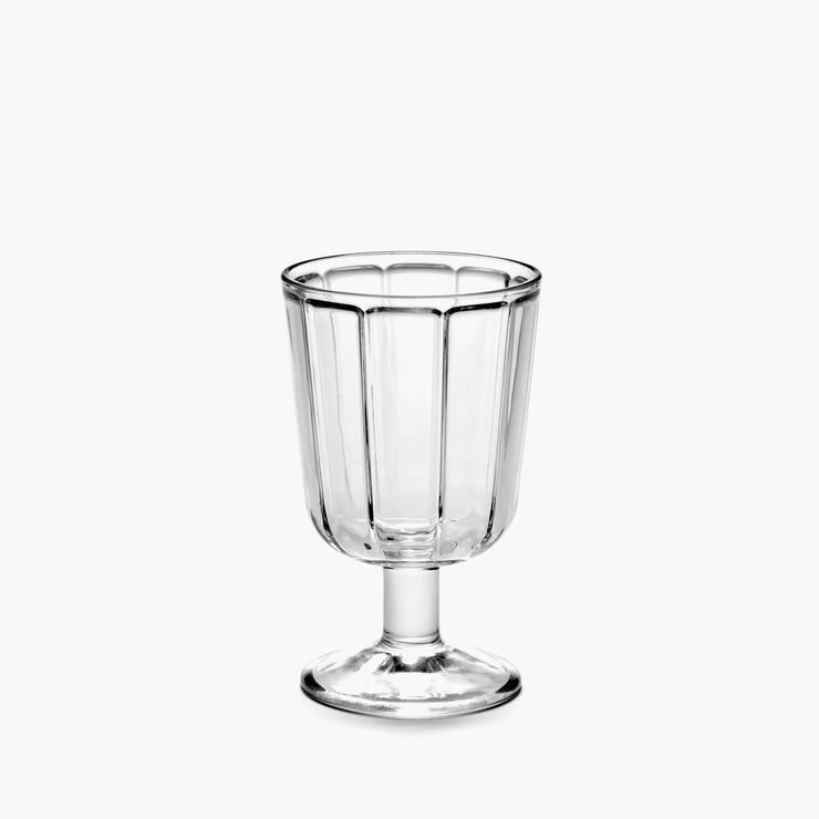 Transparent White Wine Glass