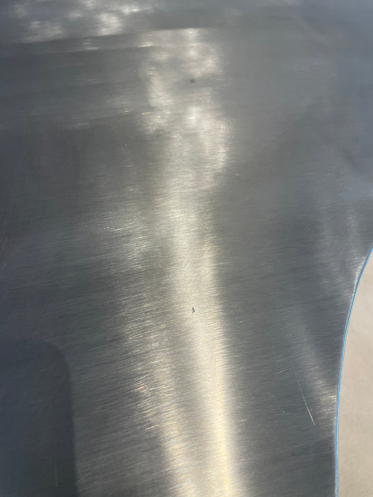 Clover hand brushed stainless table (DP)