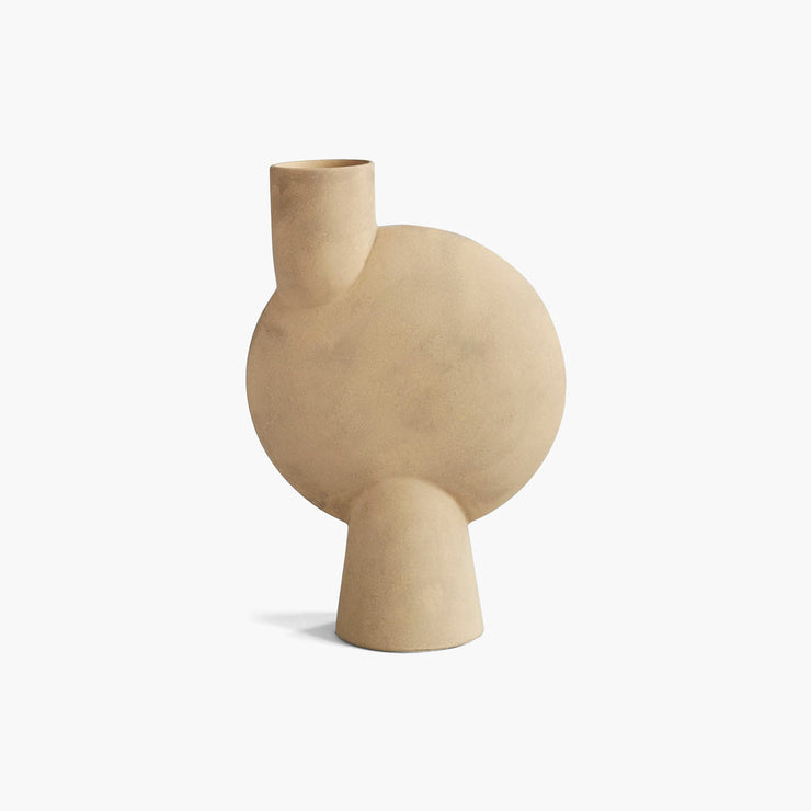 Sphere Vase Bubl - Big - Sand ( 국내 재고 )