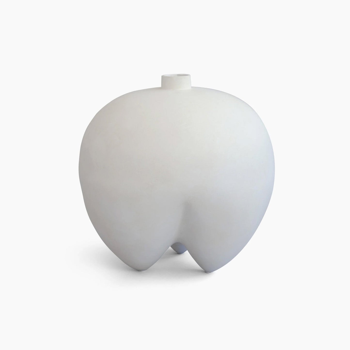 Sumo Vase, Big - Bone White ( DP )