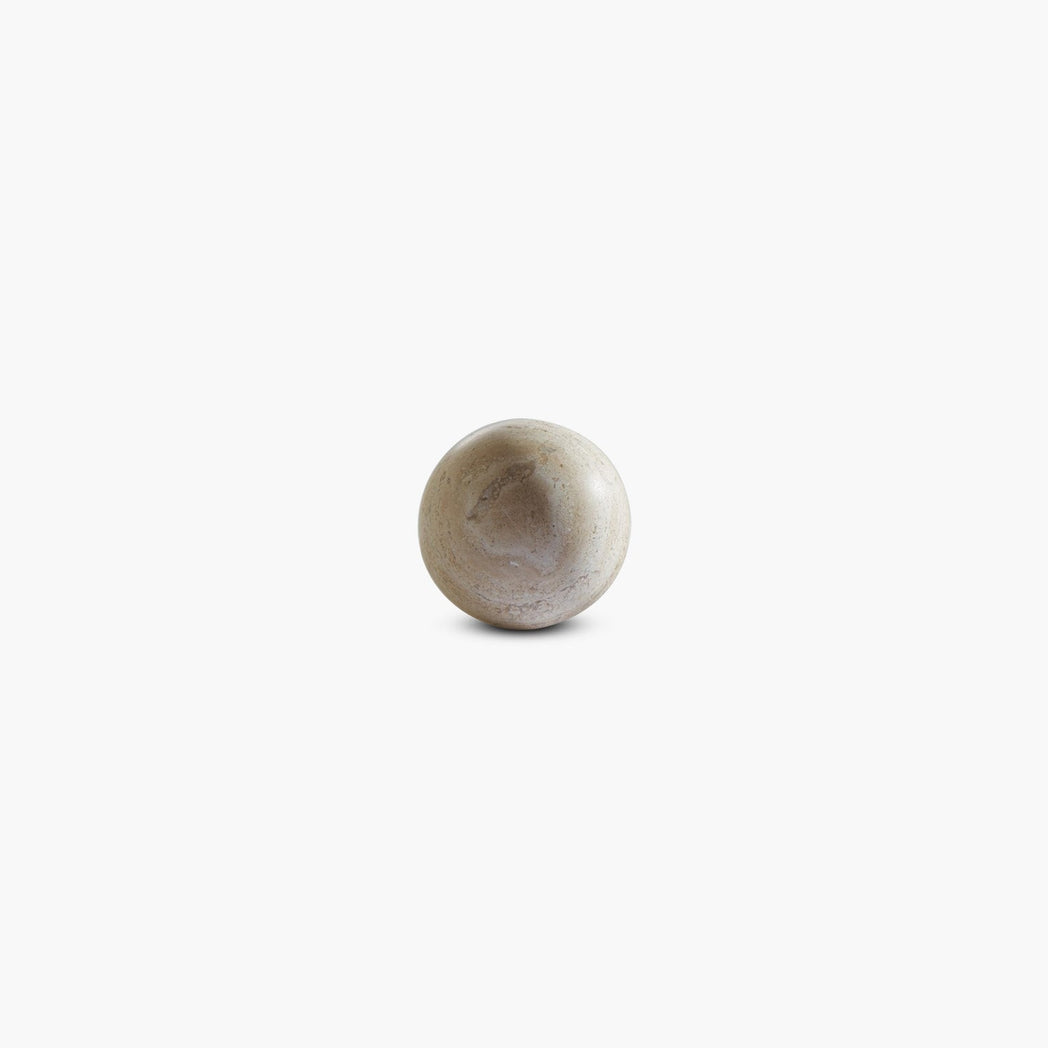 TRAVERTINE SPHERE-4" freeshipping - Forom