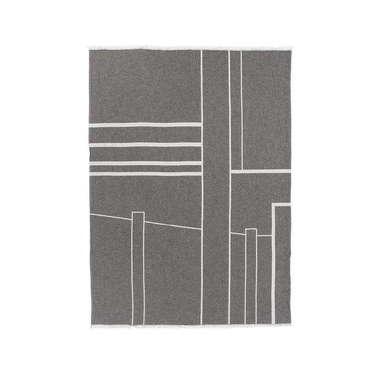 Architecture Throw | Grey/Off-White ( 국내 재고 )