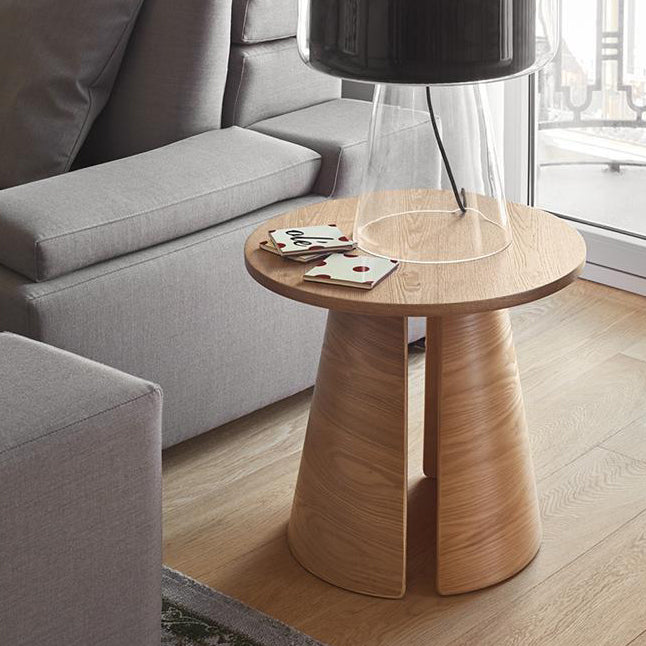 Wood Side table Cep - Black