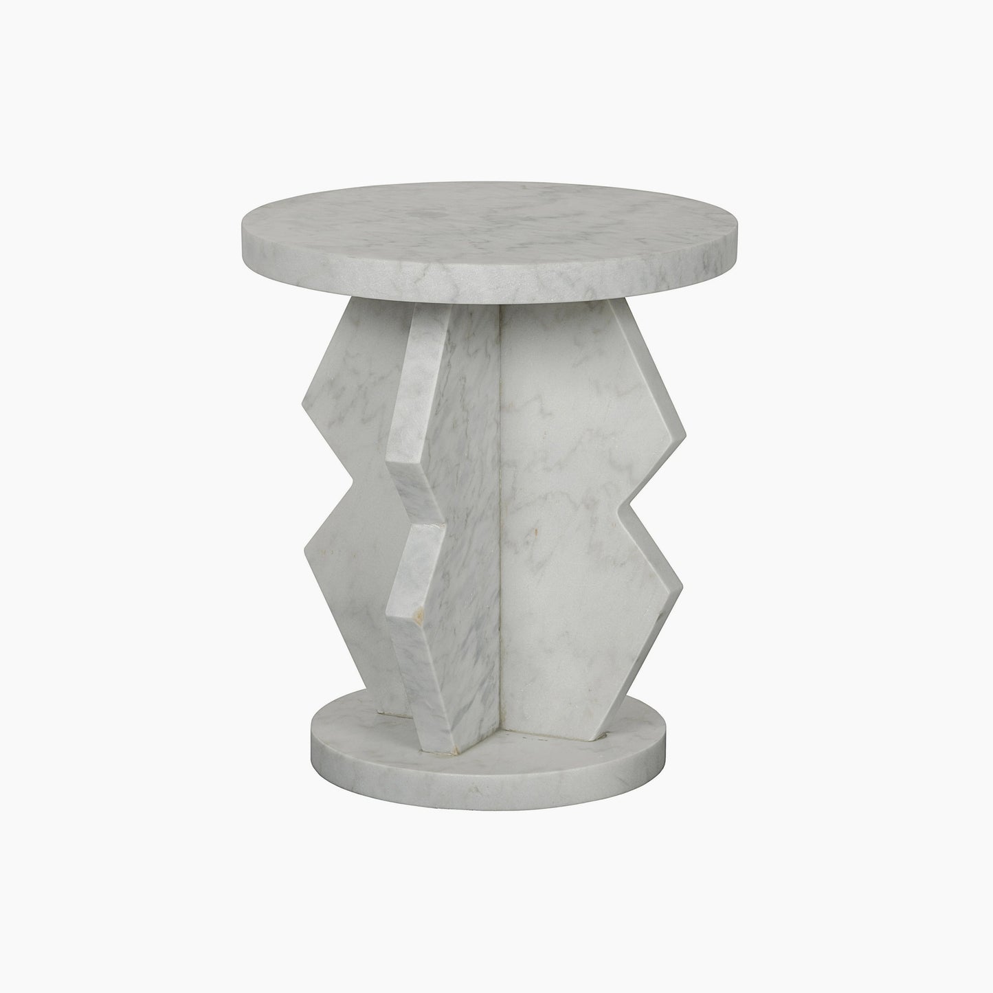Belasco Side Table, Marble