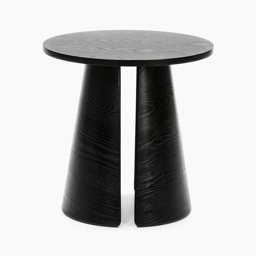 Wood Side table Cep - Black