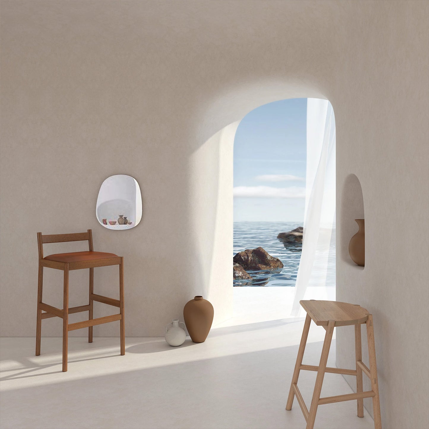 Carob Stool