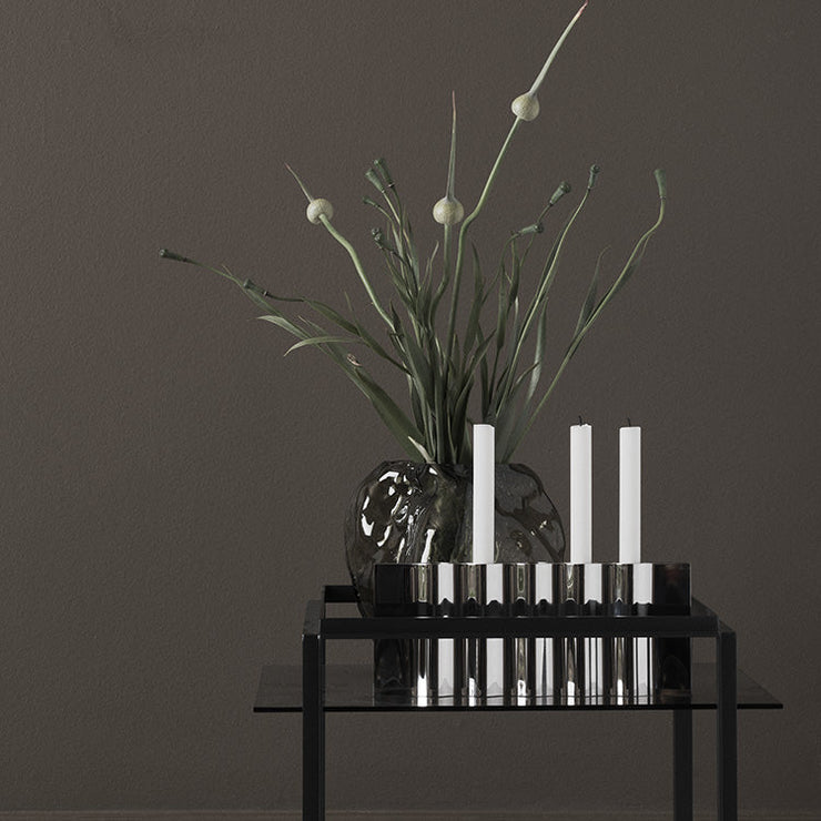 Ripply Candle Stainless Steel Holder (국내 재고)