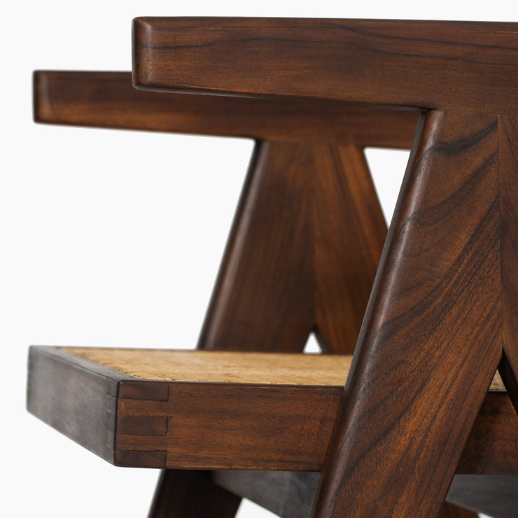 Jeanneret Floating Chair Dark Teak ( 국내 재고 )