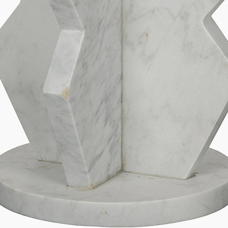 Belasco Side Table, Marble