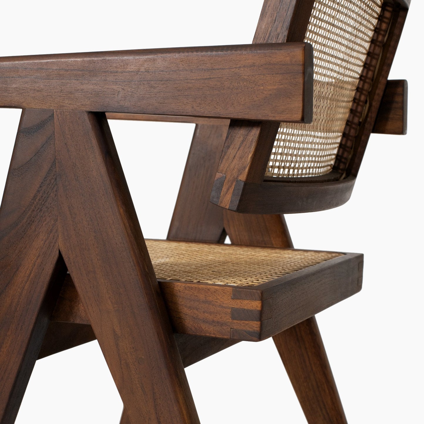 Jeanneret Floating Chair Dark Teak ( 국내 재고 )