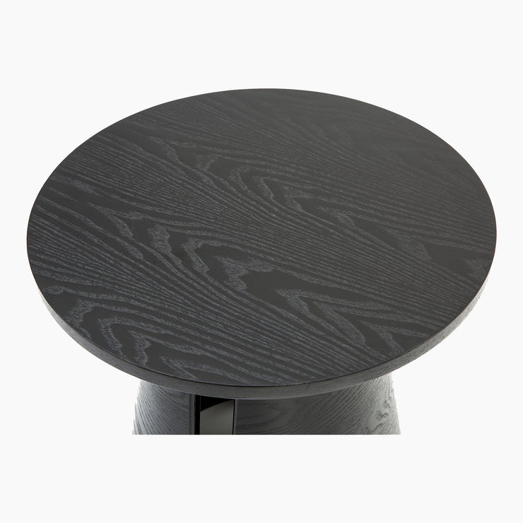 Wood Side table Cep - Black