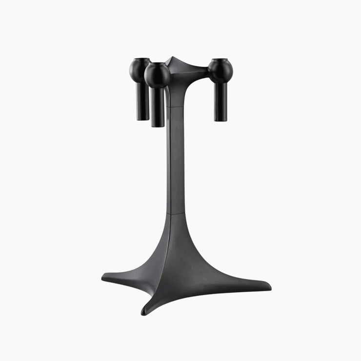 STOFF Nagel Candle Holder Black / 3-Pack