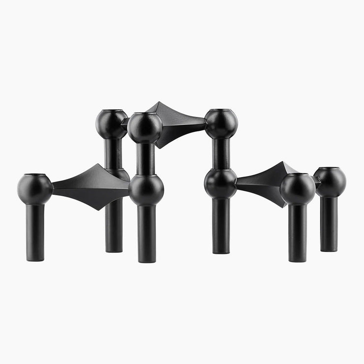 Stoff Nagel Stand Black