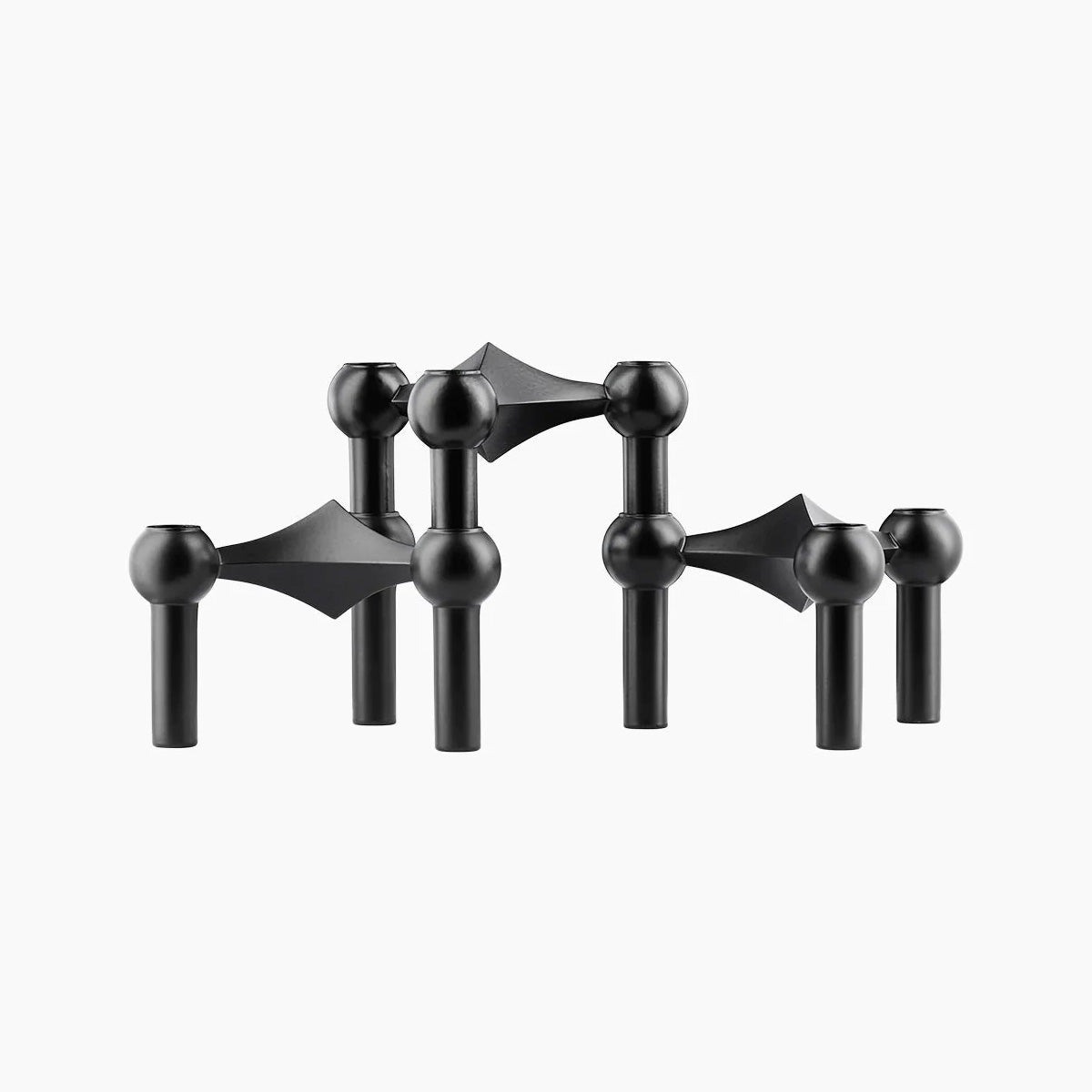 STOFF Nagel Candle Holder Black / 3-Pack