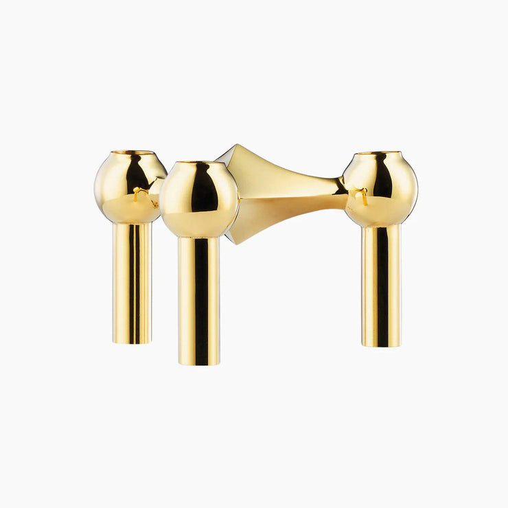 STOFF Nagel Candle Holder Gold / 3-Pack