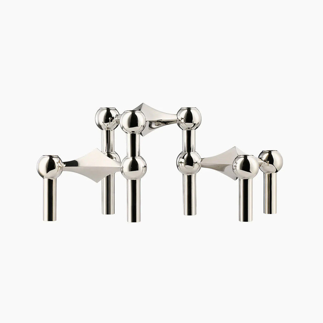 STOFF Nagel Candle Holder Silver / 3-Pack ( 국내 재고 )