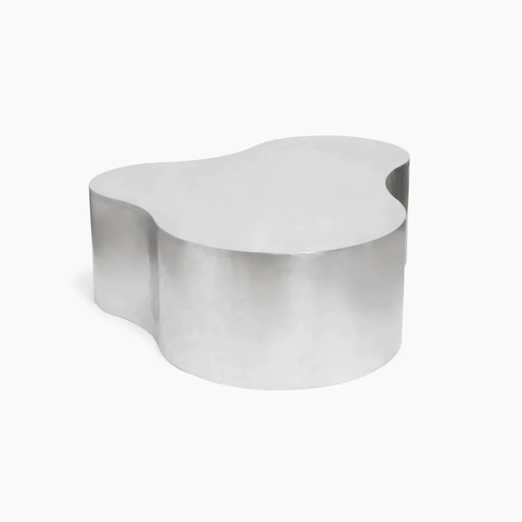 Clover hand brushed stainless table (DP)