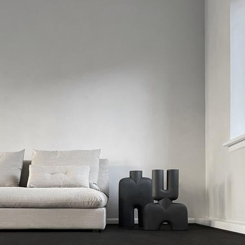 Cobra Vase Double Hexa Black