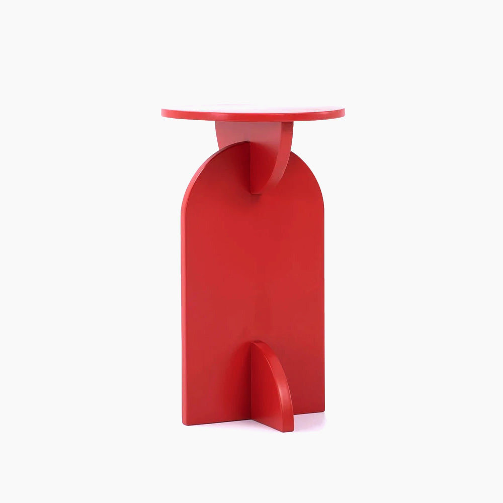 Crescent End Table