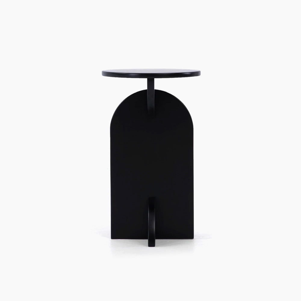 Crescent End Table