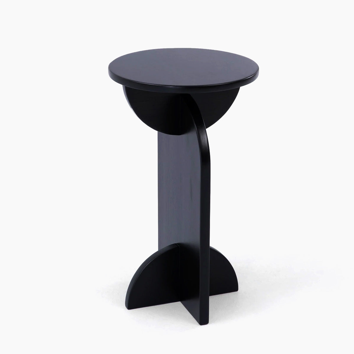 Crescent End Table