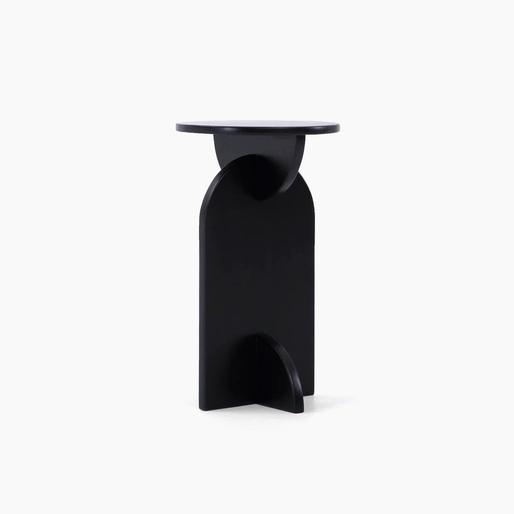 Crescent End Table