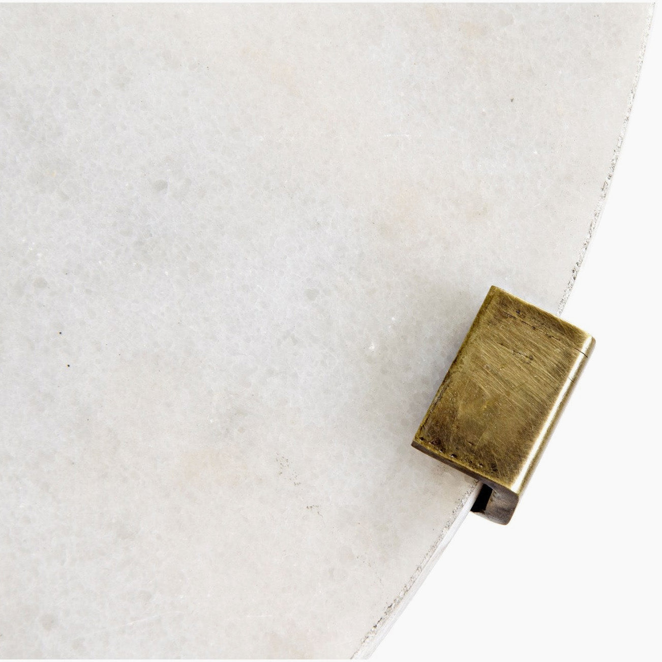 Edith Adjustable Side Table,Brass