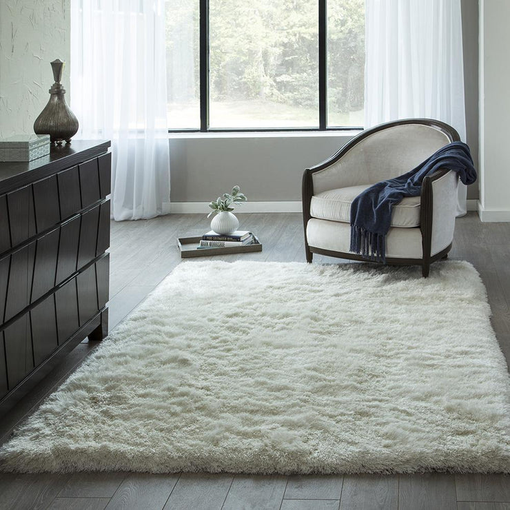 Ens-1 White Area Rug