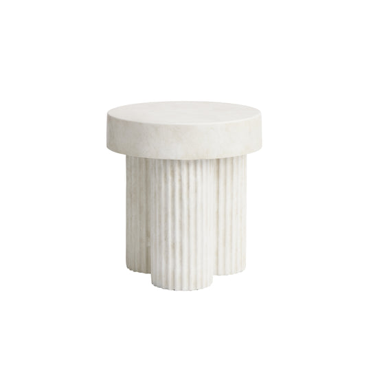 Gear Side Table - Chalk