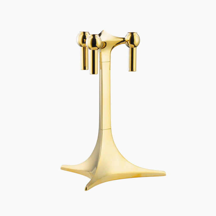 STOFF Nagel Candle Holder Gold / 3-Pack