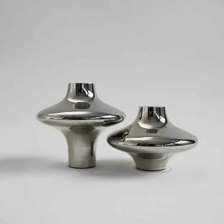 Doublet Tall Silver