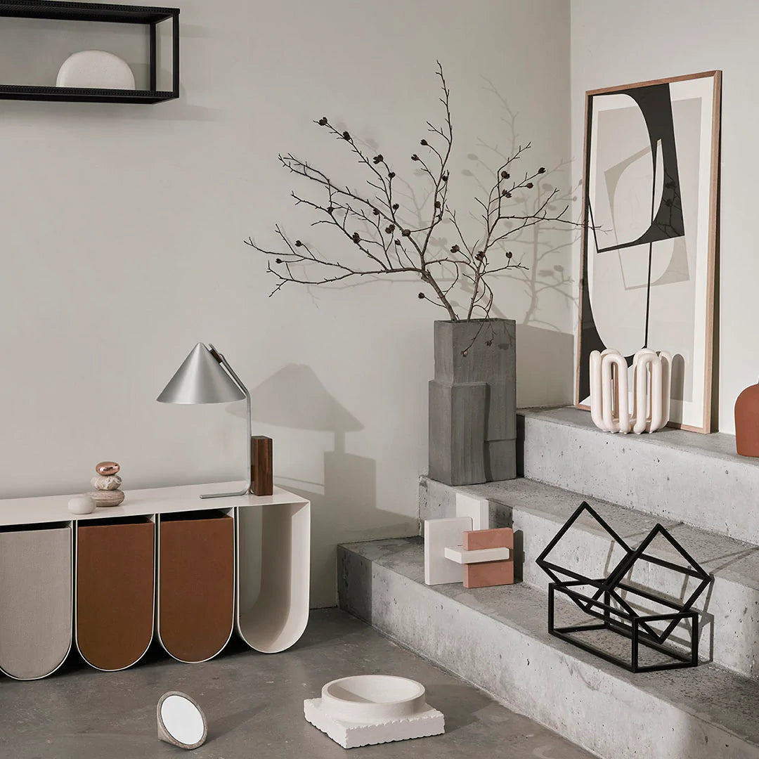Curved Box Medium Grey (국내 재고)