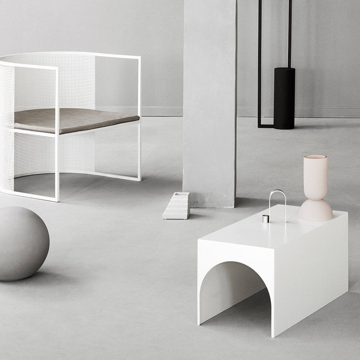 Kristina Dam Studio Arch Table, Beige freeshipping - Forom
