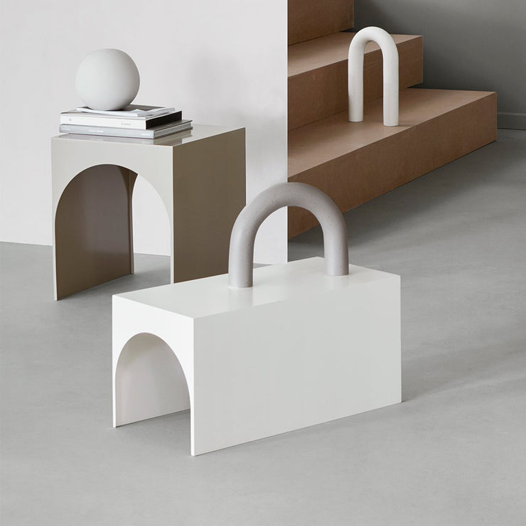 Kristina Dam Studio Arch Table, Beige freeshipping - Forom