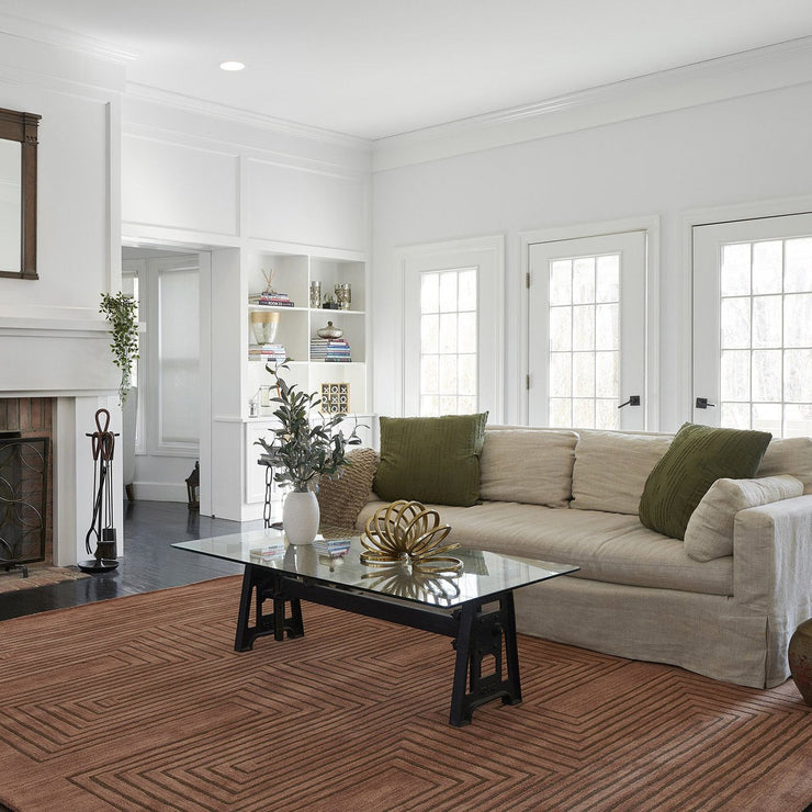Simba Sim-3 Copper Area Rug