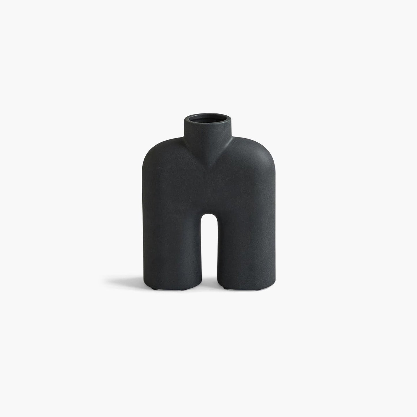 Cobra Mini Vase Tall Black , Rental Only