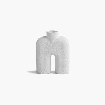 Cobra Mini Vase Tall White