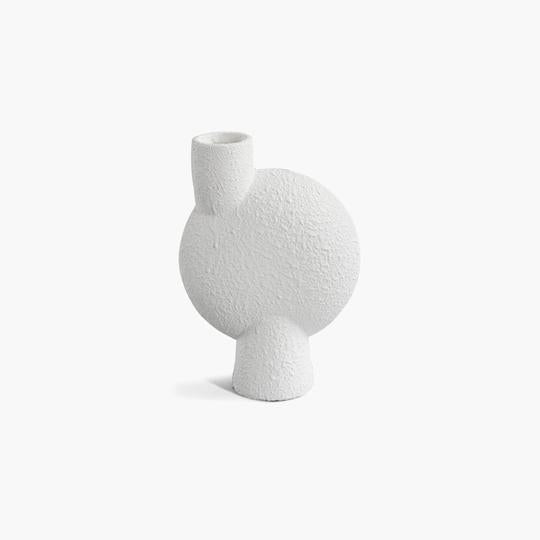 Sphere Buble Vase Medio White