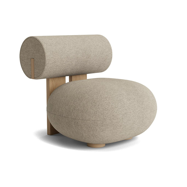 Hippo Lounge - Bouclé Upholstery