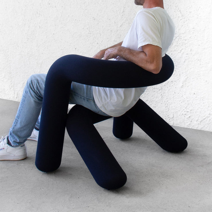Extra Bold Armchair Navy Blue (DP)