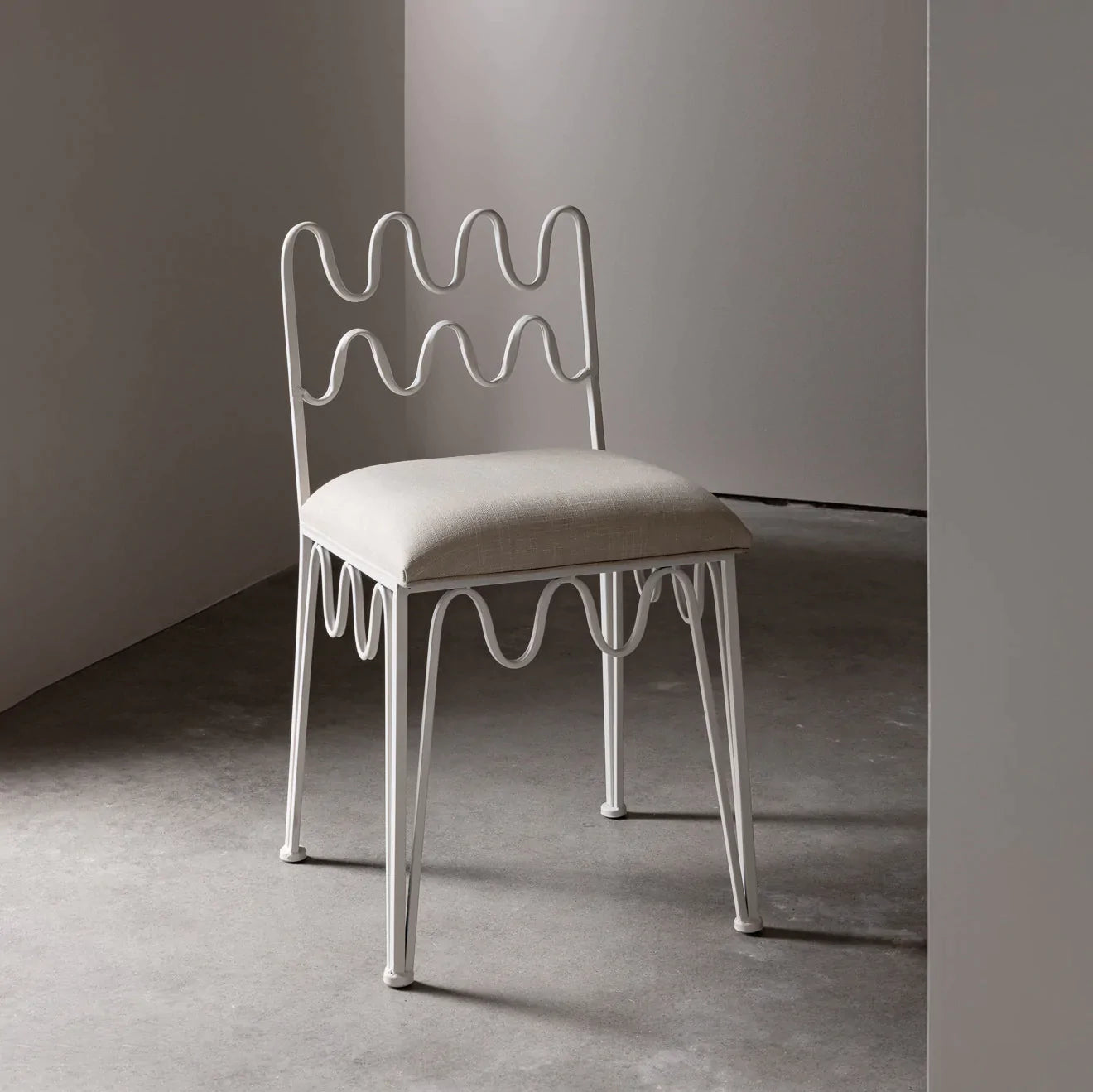 Wave Chair - Ivory