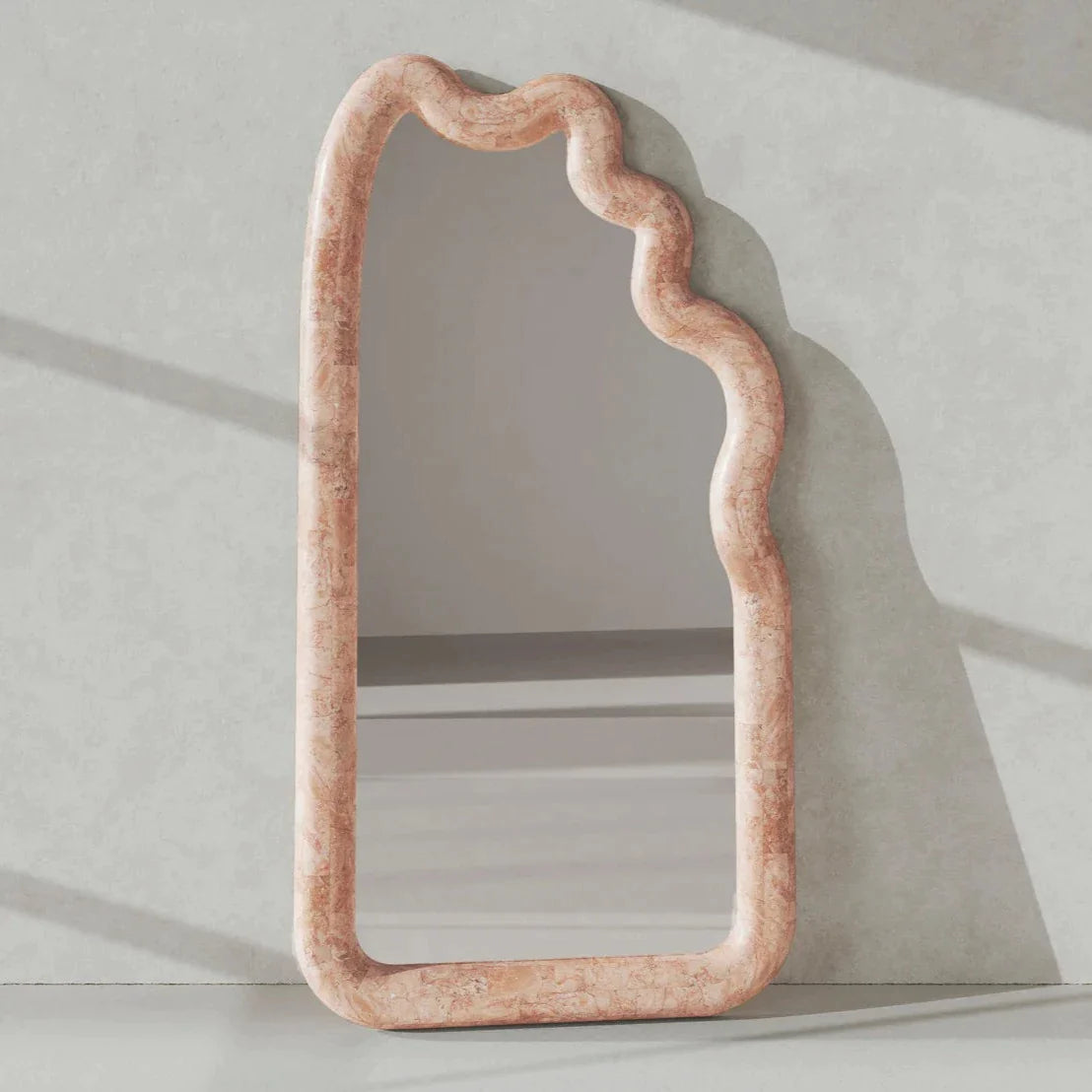 Large Paradis Mirror - Rose Stone