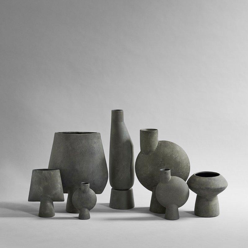 Sphere Vase Bubl, Hexa - Dark Grey freeshipping - Forom