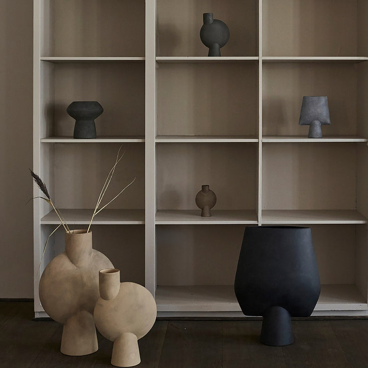 Sphere Buble Vase Medio White(국내 재고)
