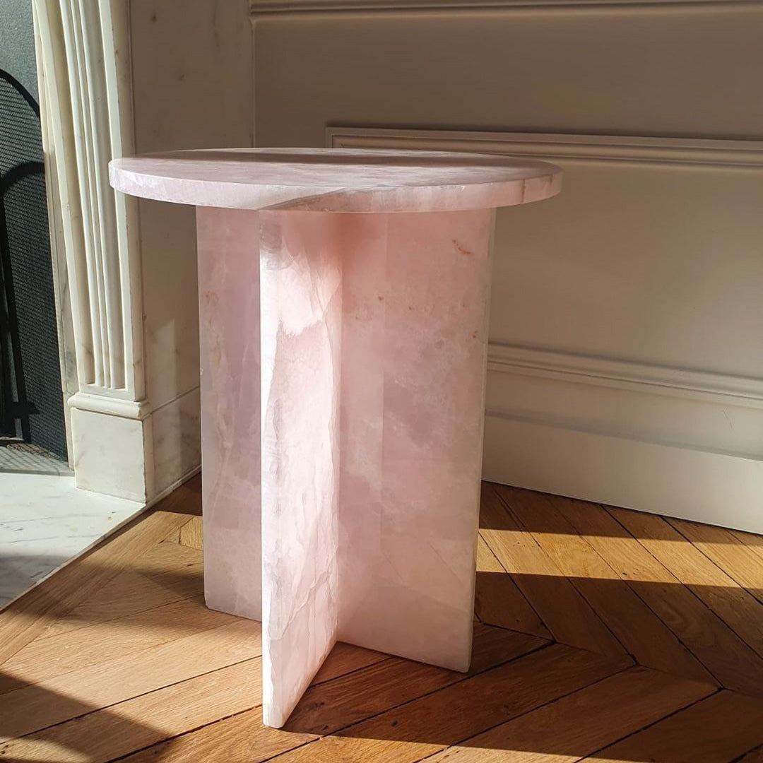 Rosie White Onyx Table